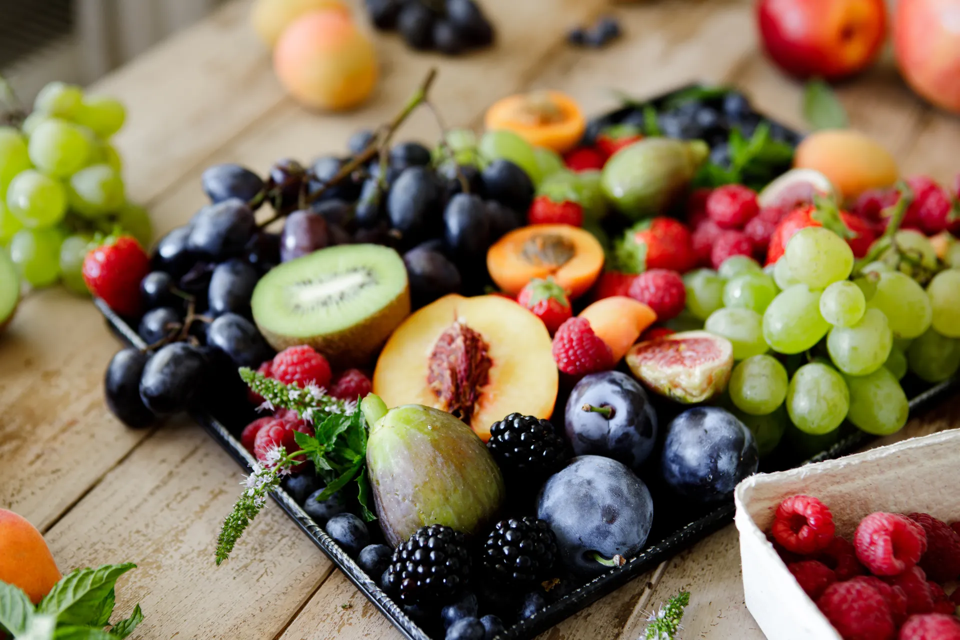 visuel fruits du mois d'août