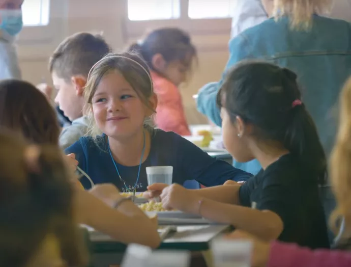 Repas en maternelle/primaire