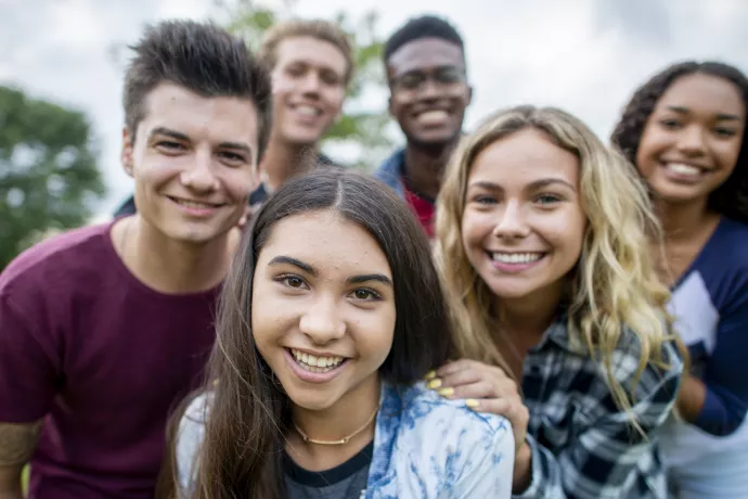 Photo d'un groupe de personnes